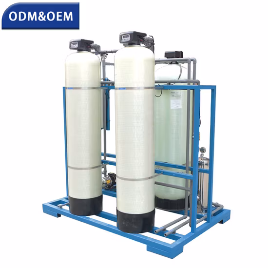 Mehrventilsystem / automatisches Wasserenthärtungssystem mit pneumatischen Membranventilen für industrielle Wasserenthärtungsanlagen